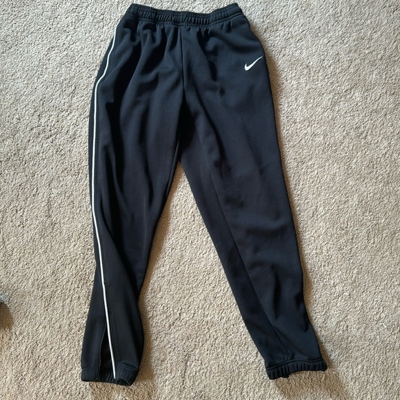 Nike soccer warm up joggers with zipper - Picture 1 of 6